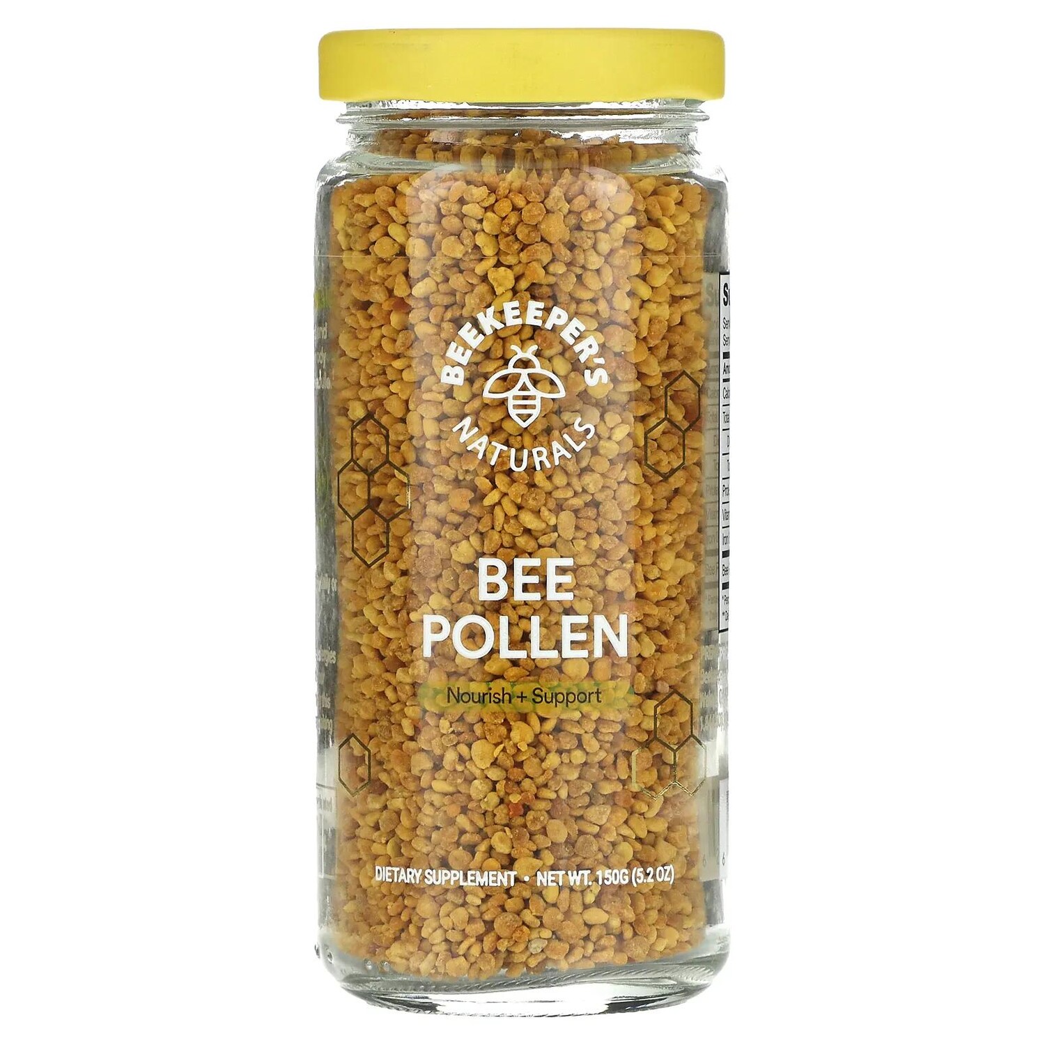 

Beekeeper's Naturals Bee Pollen 100% Raw 5.2 oz (150 g)