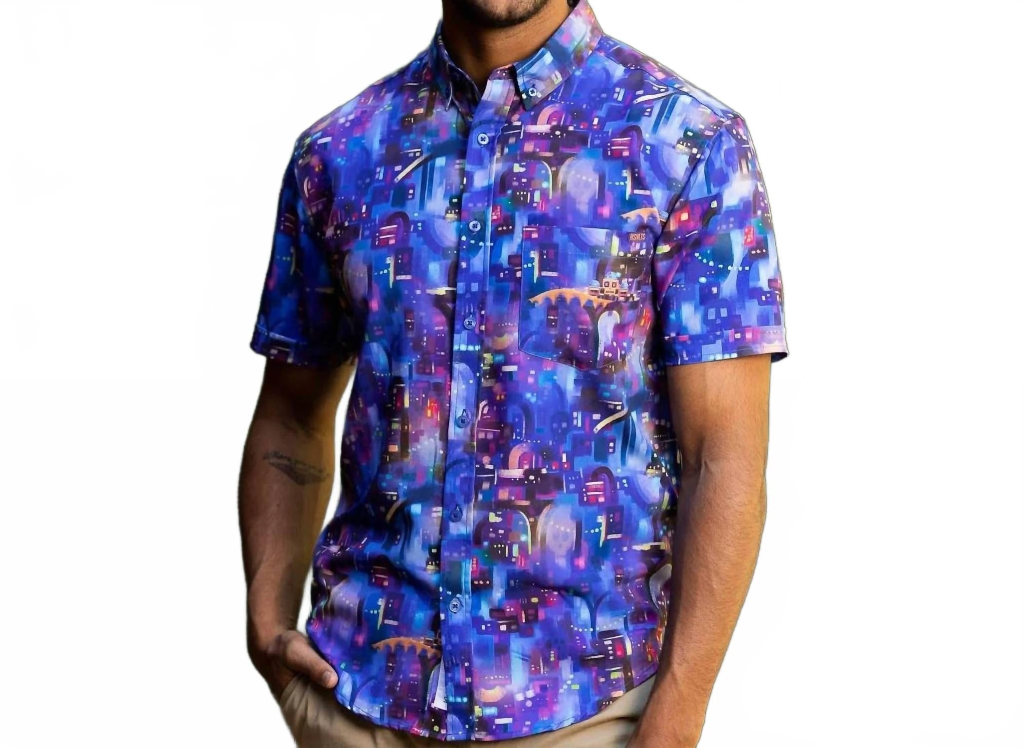 

Мужская футболка Kunuflex с коротким рукавом в стиле "Страна мертвых" RSVLTS, land of the dead