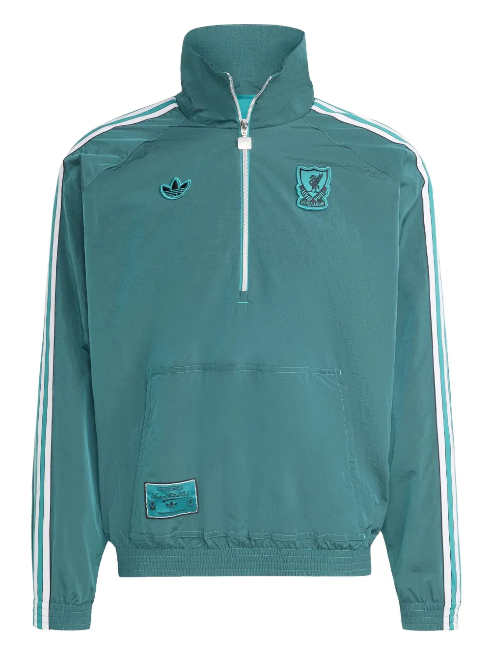 

Куртка с нашивкой-логотипом adidas, зеленый