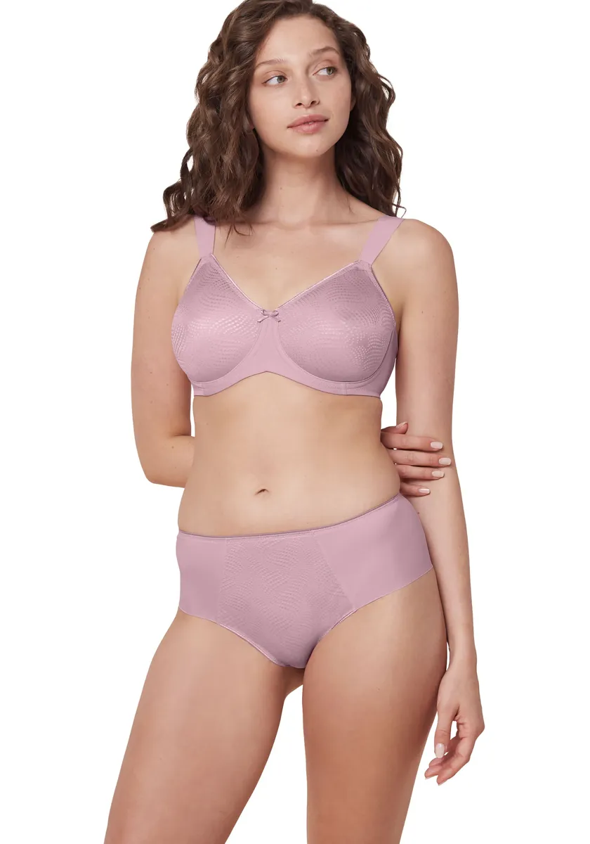 

Triumph Hipster "Essential Minimizer Hipster X", мерцающий жаккардовый узор, цвет Orchid