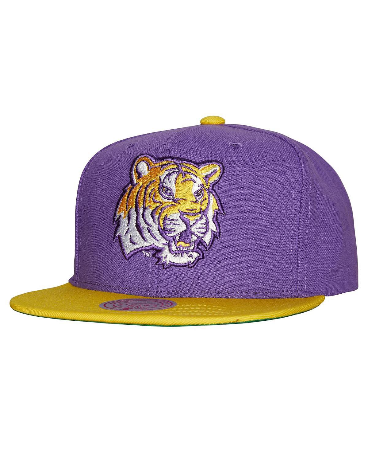 

Мужская фиолетово-золотая кепка LSU Tigers 2-Tone 2.0 Snapback Mitchell & Ness