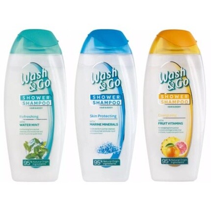 

Wash & Go Trio Energizing Skin Protecting Освежающий шампунь для душа 250 мл