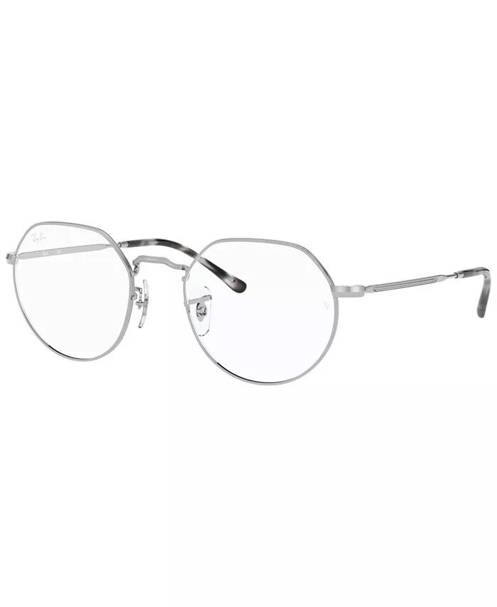 

Jack унисекс нестандартные очки Ray-Ban, серебряный