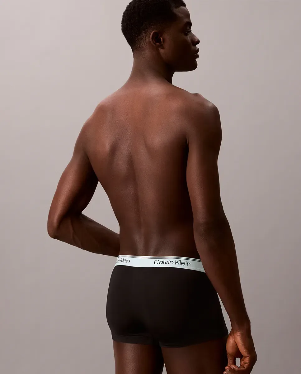 Упаковка из 3 коротких боксеров Calvin Klein, черный — фото 3