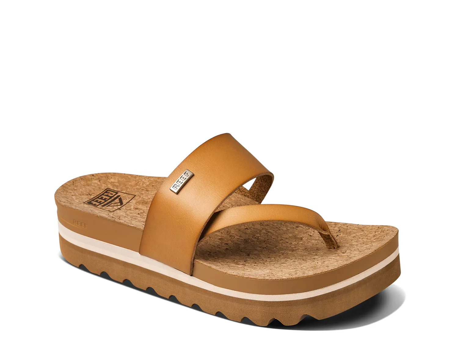 

Сандалии Cushion Sol Hi Wedge Sandal Reef, цвет natural