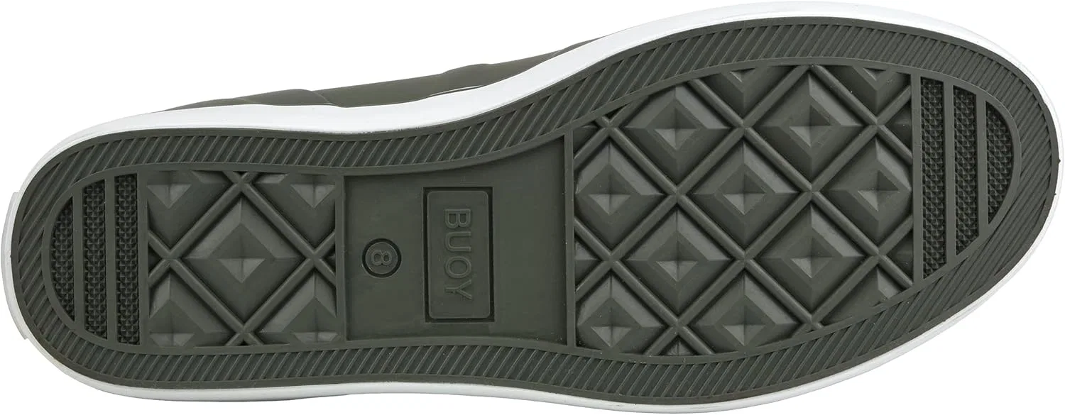 Мужские палубные ботинки Buoy Boots Deck Boots - короткие мужские дождевые ботинки, Olive Leaf For Me Leaf It To Me — фото 2