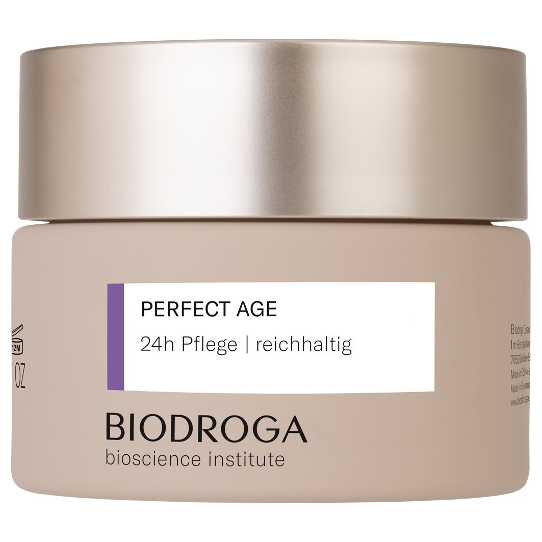 

Крем для лица perfect age 24h pflege reichhaltig Biodroga, объем 50 мл