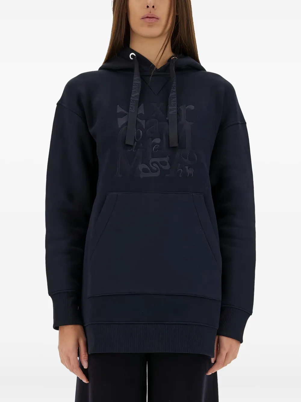 

Толстовка с вышитым логотипом 'S Max Mara, синий