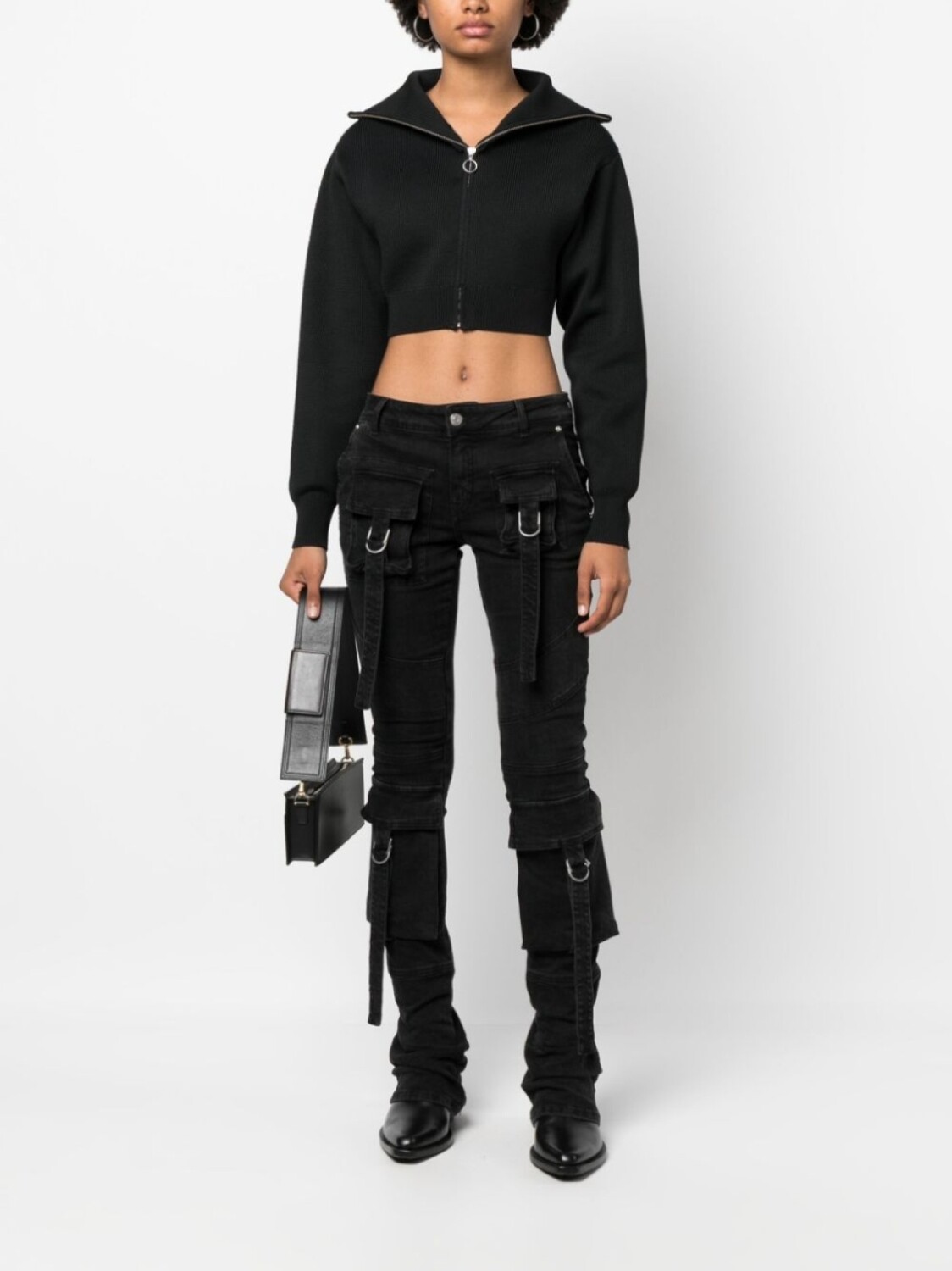 

Marant Étoile толстовка Oxana с вышитым логотипом, черный