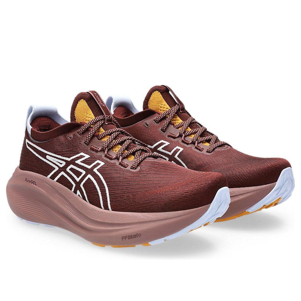 Кроссовки (WMNS) ASICS Gel-Nimbus 27 TR 'Nature Bathing Dark Red Planet' — фото 3