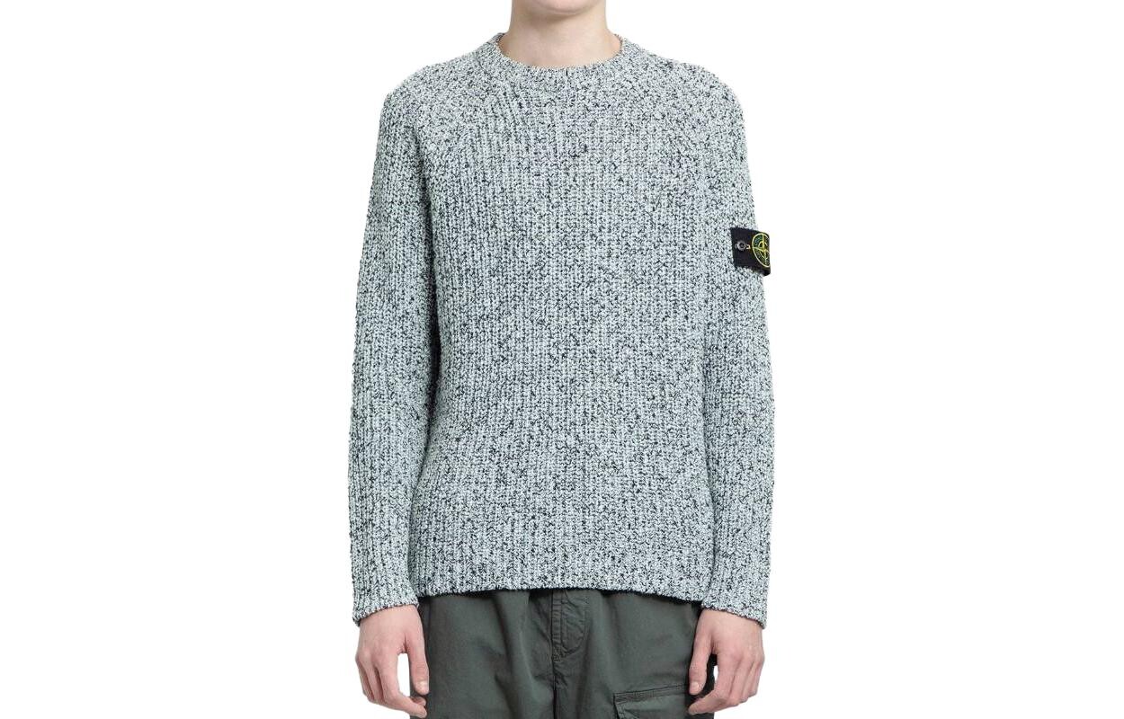 

Свитер мужской серый/синий Stone Island, серый/синий