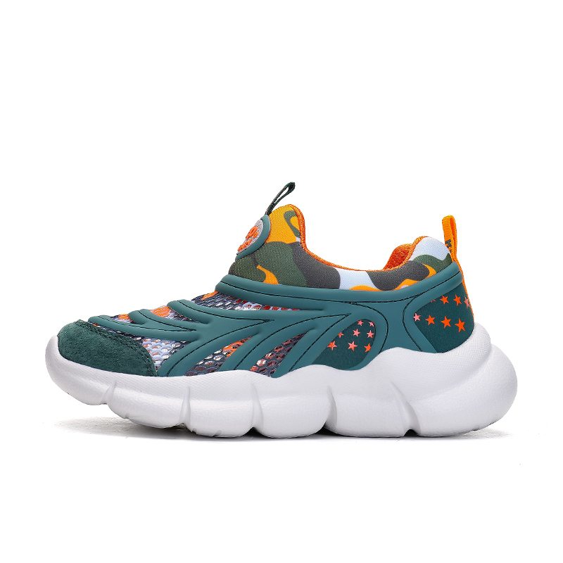 

Низкие детские повседневные кроссовки Kids' Jeep армейский зеленый камуфляж