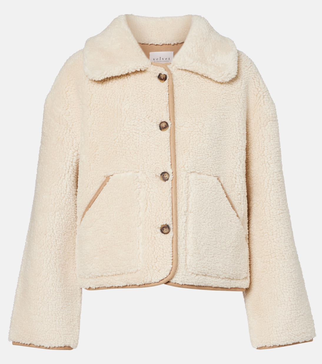 

Куртка Амара Velvet, песочный