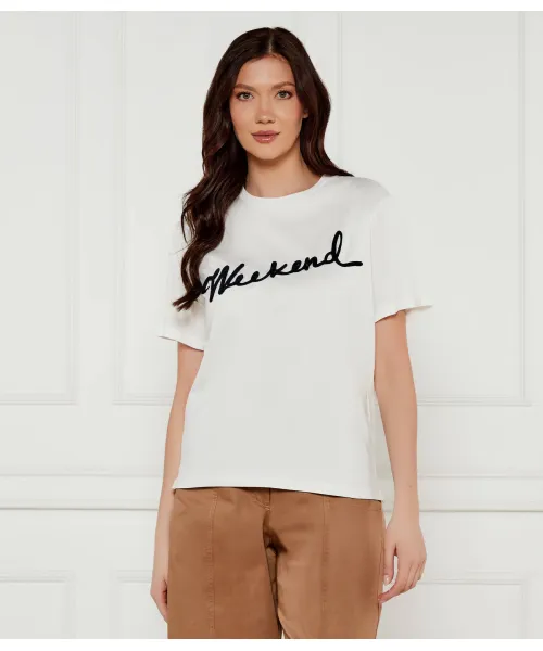 

Футболка Ольги Straight fit Weekend Maxmara, белый