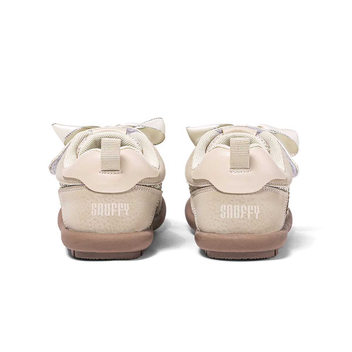 Детские скейтерские кроссовки Balance Support Snoffy, Milk Tea — фото 4