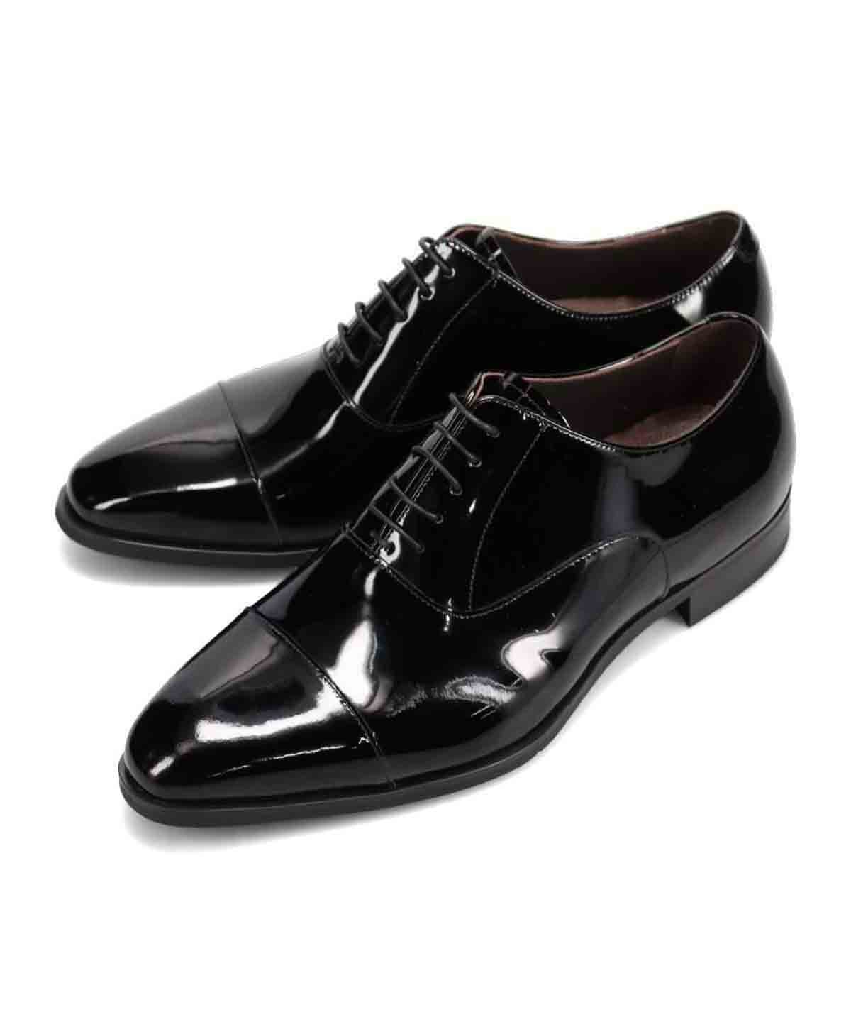 Деловые туфли в стиле Мадрас для восстановления сил. Madras, Black enamel