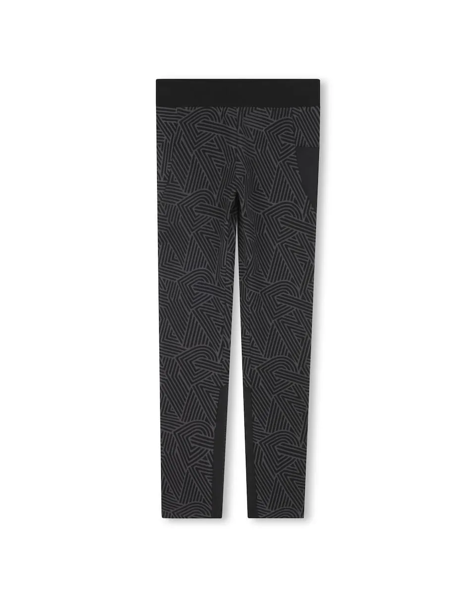 

Детские спортивные брюки для девочки, однотонные DKNY, черный