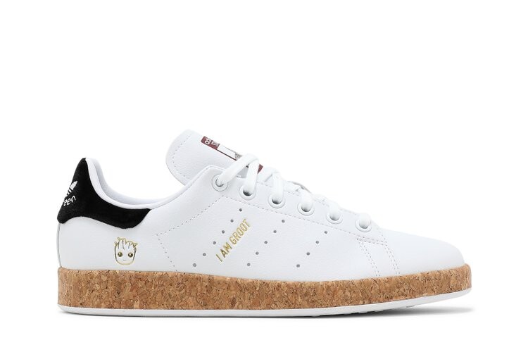 

Кроссовки Adidas Marvel x Wmns Stan Smith, белый
