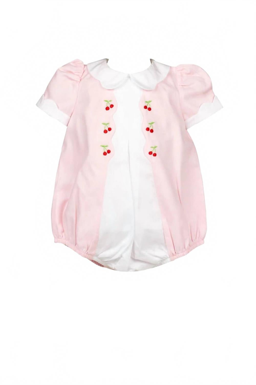 

Комбинезон Baby Girl's Clara Cherry Bubble розовый THE PROPER PEONY