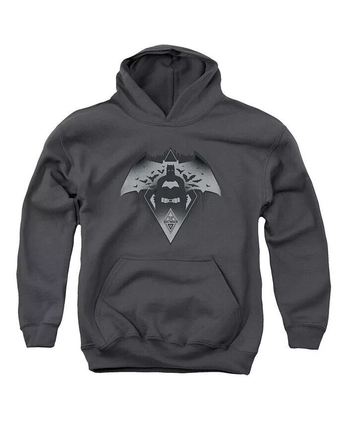 

Толстовка с капюшоном Youth Fear Pull Over / Толстовка с капюшоном Batman V Superman, серый