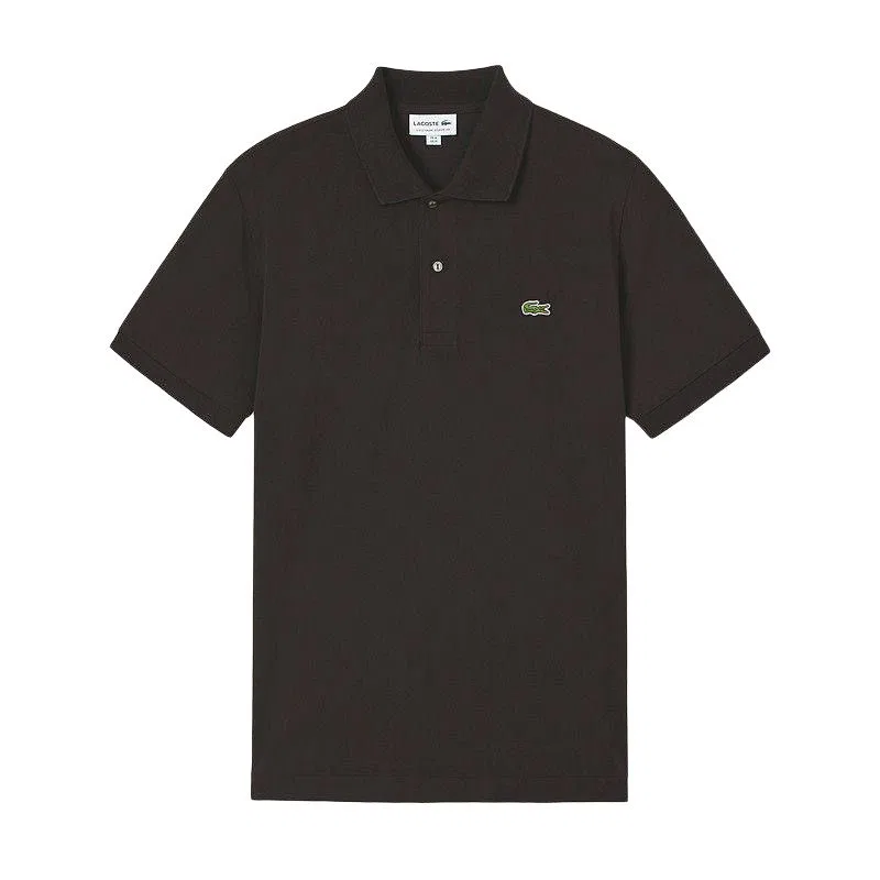 Поло Lacoste Classic Fit L.12.12 Light Piqué Leather Brown