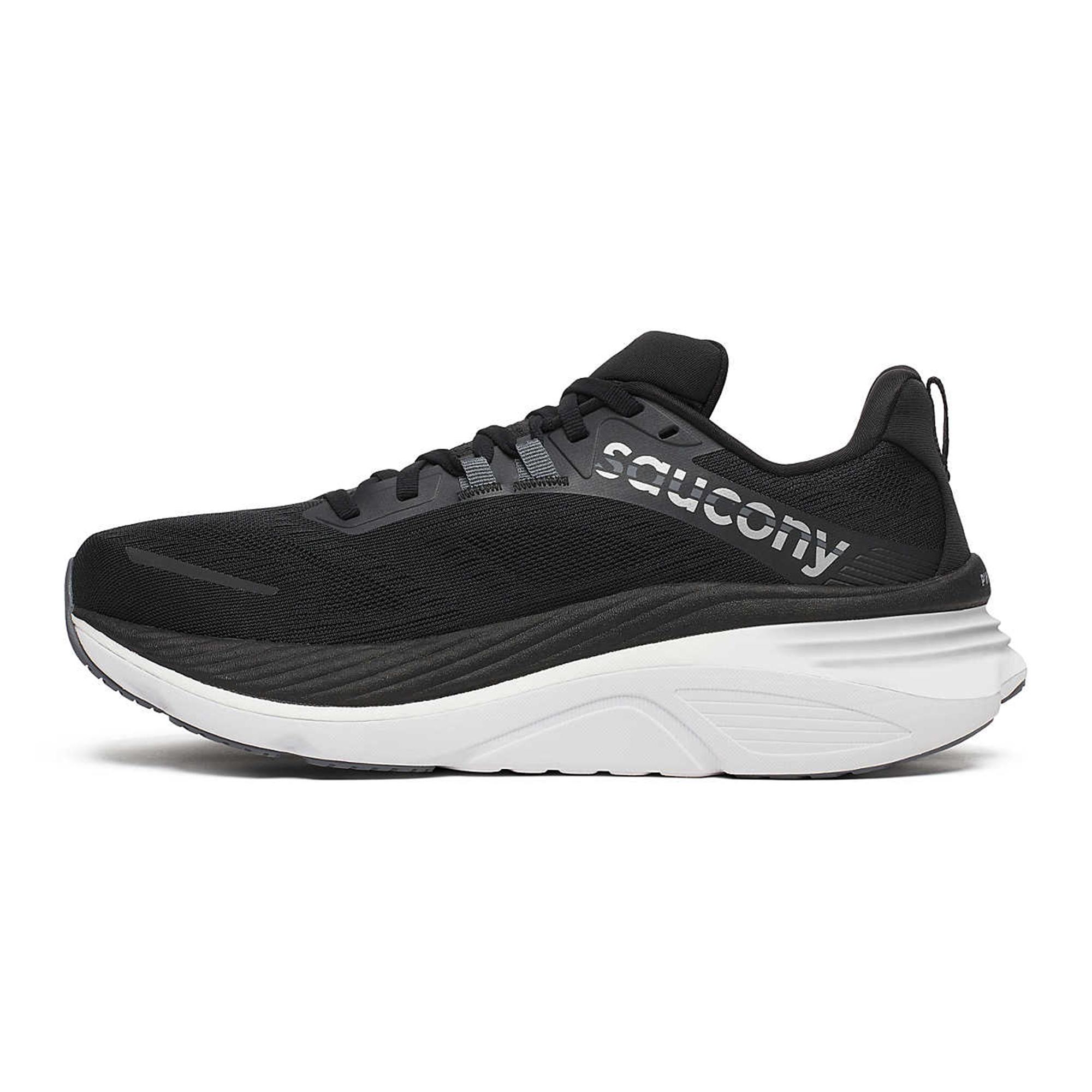 Мужские беговые кроссовки Hurricane 24 Saucony, Black/Carbon — фото 2