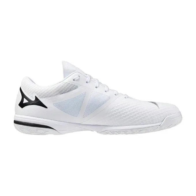 Унисекс-кроссовки для настольного тенниса «Wave Drive EL2» от Mizuno, White X Black (01) — фото 2