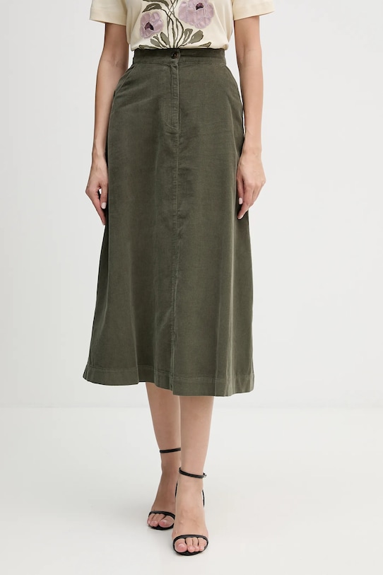 

Хлопковая юбка United Colors Of Benetton, зеленый