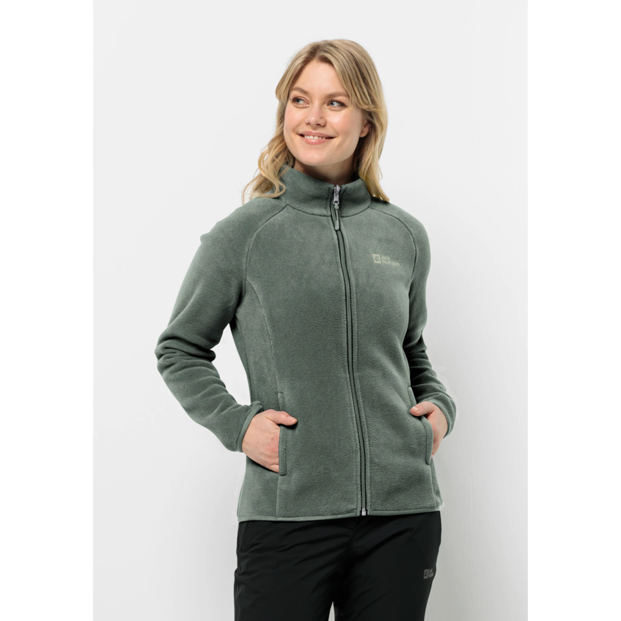 

Флисовая куртка Jack Wolfskin "MOONRISE FZ W", зеленый