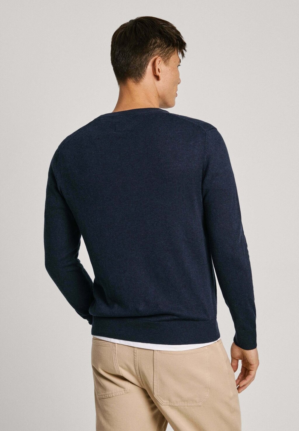 

Джемпер NEW ANDRE V NECK Pepe Jeans, темно-синий