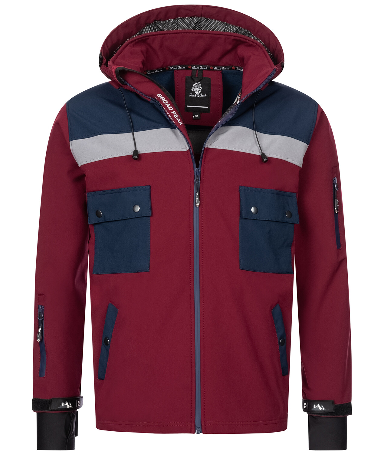 

Куртка Rock Creek Jacke, цвет Weinrot