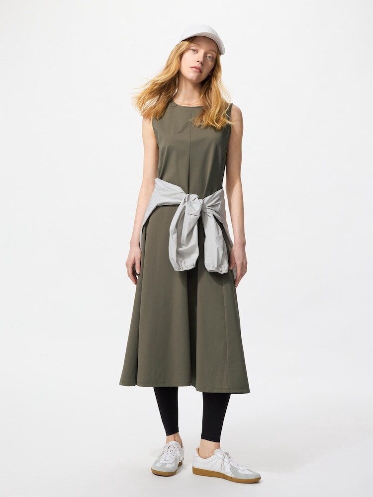 

Леггинсы с защитой от ультрафиолета airism Uniqlo, черный