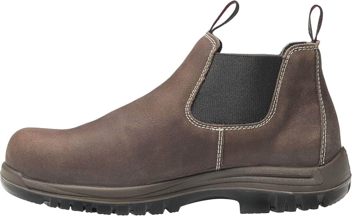 Мужские рабочие ботинки Romeo с композитным носком и защитой от проколов от FSI FOOTWEAR SPECIALTIES INTERNATIONAL Avenger Work Boots, коричневый — фото 4