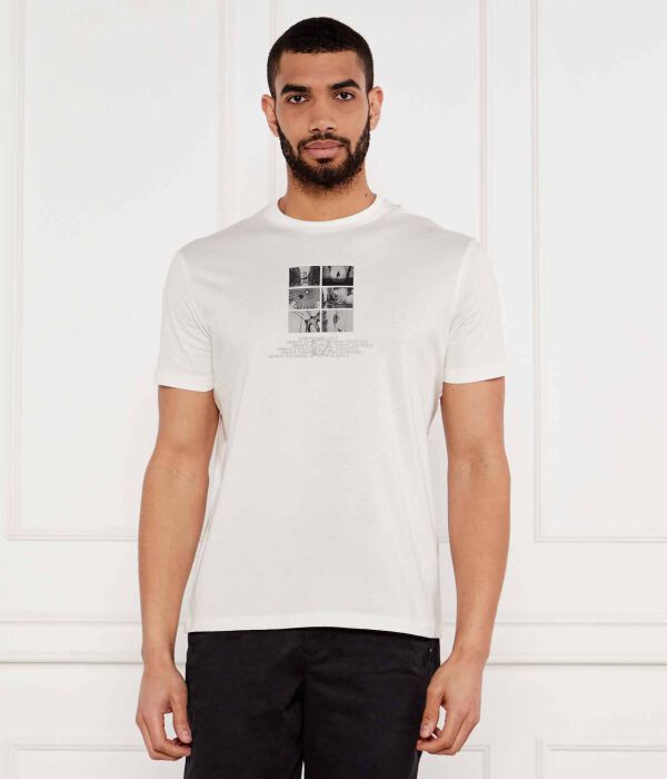 

Футболки Regular fit Armani Exchange, экрю