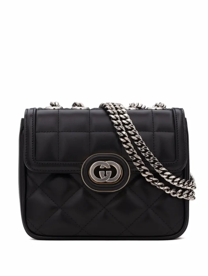 

Мини-сумка Gucci Deco Gucci, черный