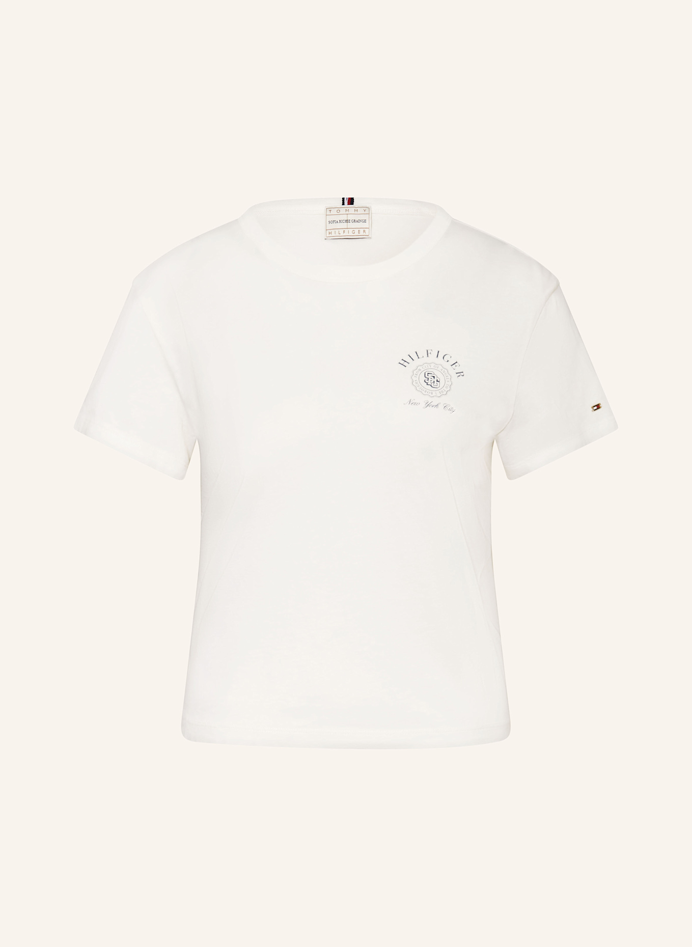 

Футболка Tommy Hilfiger, экрю