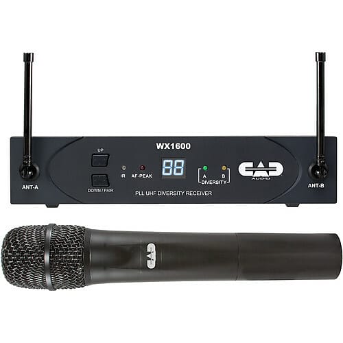 

Беспроводная система CAD StagePass WX1600 Wireless Handheld Microphone - F Band (638-662 MHz)