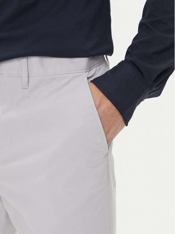 Чиносы straight fit Denton Essential MW0MW40262 Tommy Hilfiger, серый — фото 4