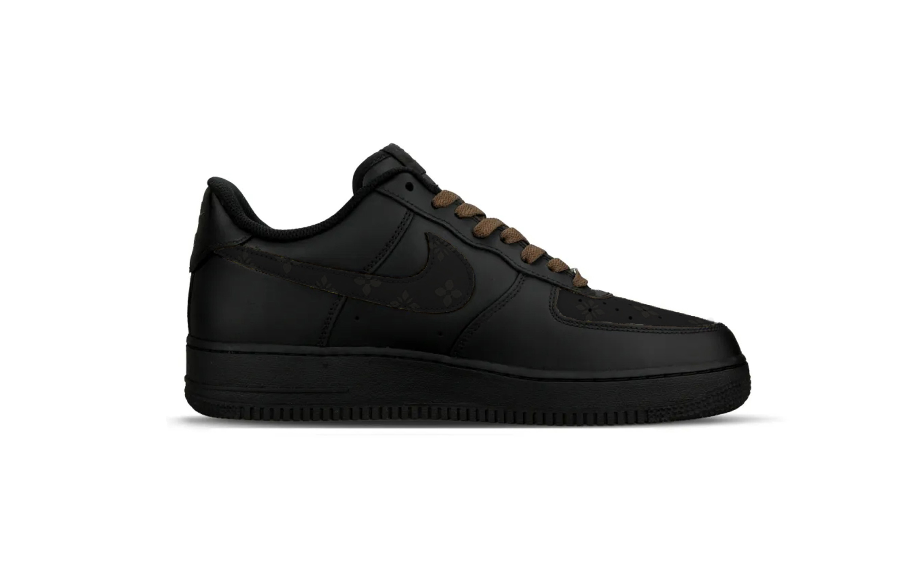 Nike Кроссовки Air Force 1 The Wizard Of Oz Leather Abrasion Resistant Slip Resistant Low top Skateboard Unisex Black — фото 3