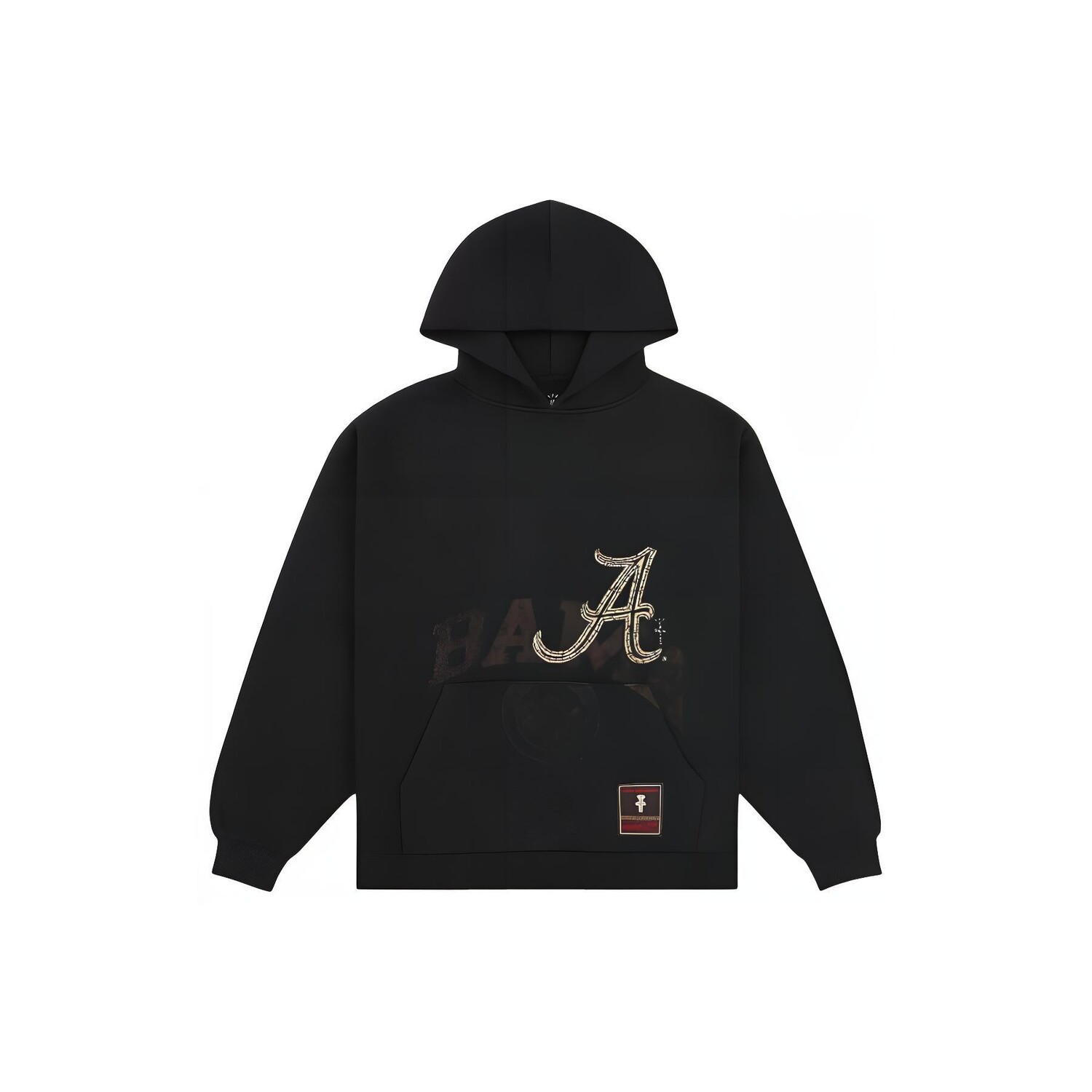 

Толстовка Mitchell & Ness X унисекс черная Travis Scott, черный