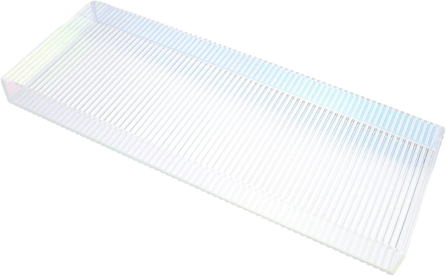 Поднос для косметики акриловый Garneck прозрачный 29x11x2 см