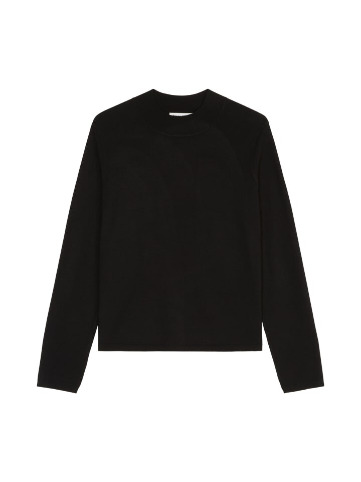 

Пуловер Marc O'Polo Feinstrick-Pullover regular, черный
