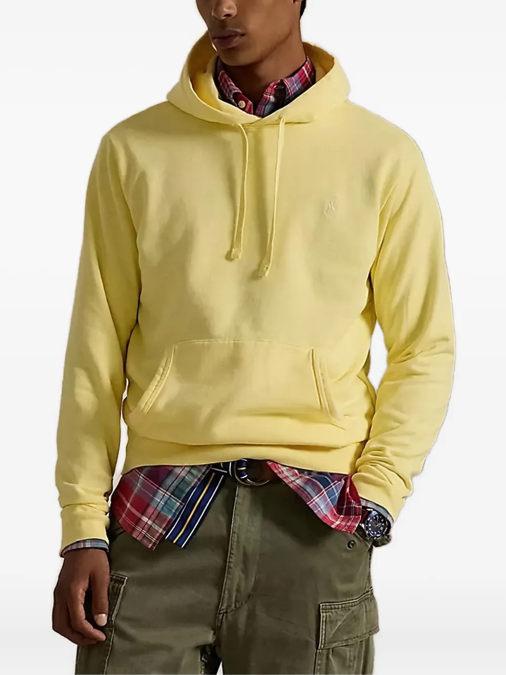 

Толстовка с вышитым логотипом POLO RALPH LAUREN, желтый