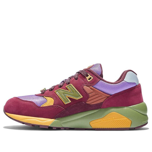 Кроссовки бродячие крысы x 580 New Balance, красный — фото 2
