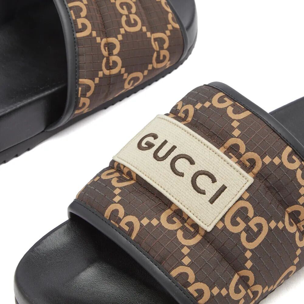 

Gucci Шлепанцы Ripstop с логотипом GG