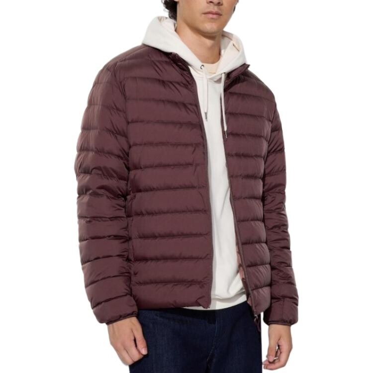 

Пуховик мужской бордовый Uniqlo, цвет Burgundy