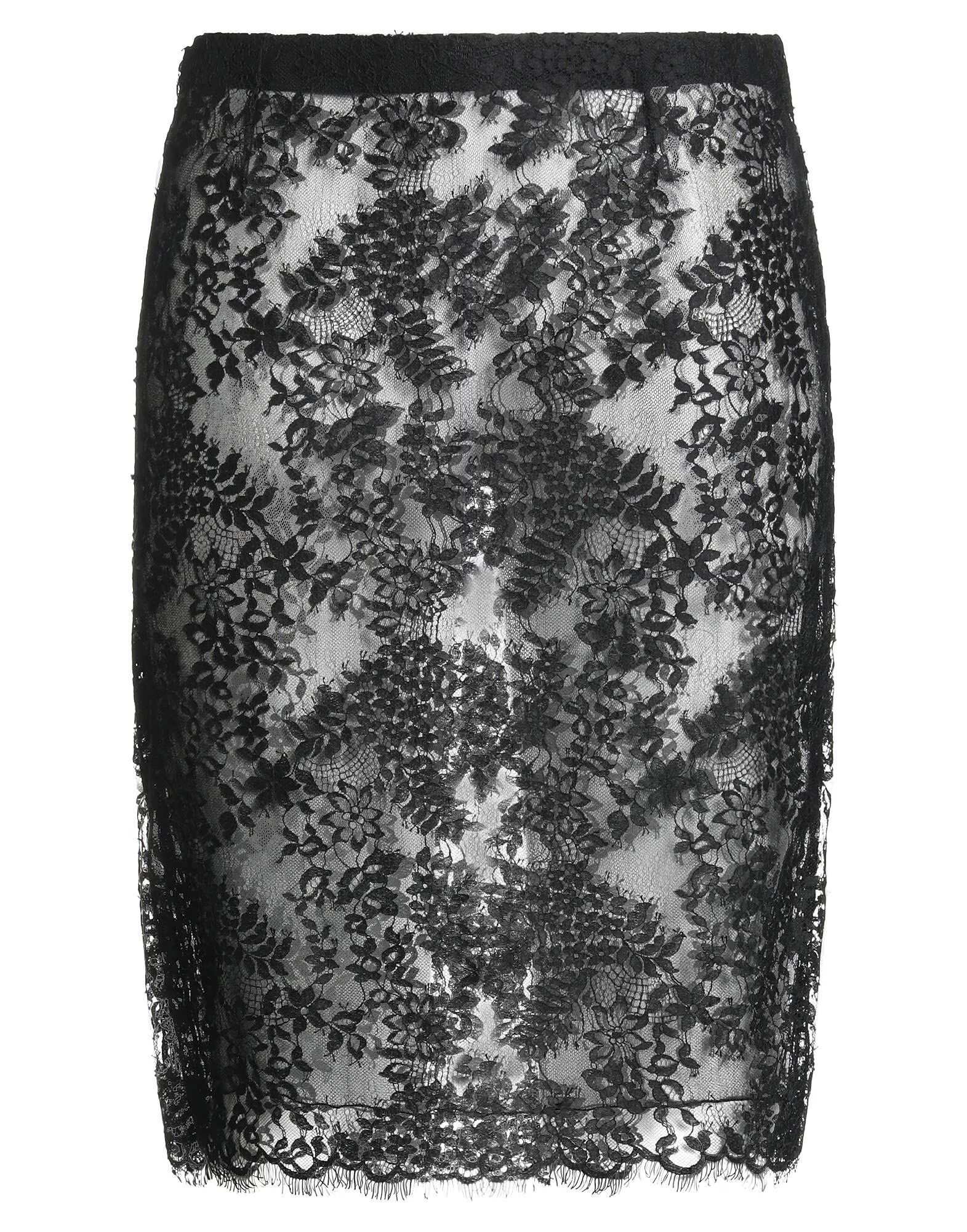 

Юбка миди Saint Laurent, черный