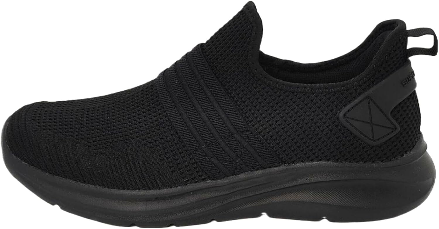 

Мужские модные кроссовки, слипоны, легкие дышащие спортивные туфли Super Striker, черный