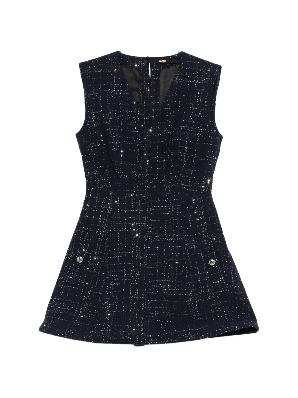 

Ромпер без рукавов Maje, синий