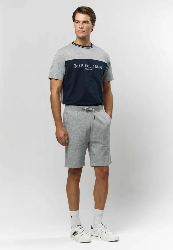 Спортивные штаны umcedric U.S. Polo Assn., Grey Melange — фото 2
